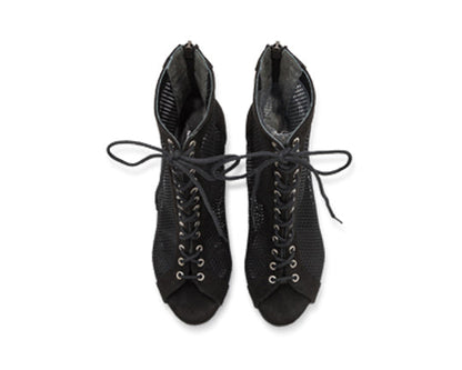 Chaussures de danse Magnet Aura en daim noir