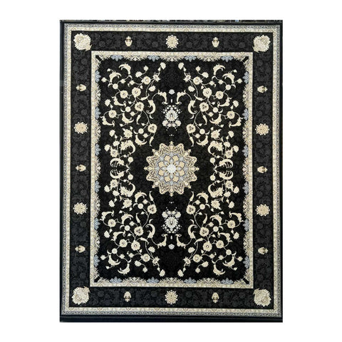 Authentischer Perserteppich - 1200 Shana, Maschinell Gewebte Eleganz mit Traditionellem Iranischem Design