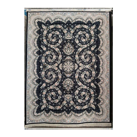 Authentischer Perserteppich - 1200 Shana, Maschinell Gewebte Eleganz mit Traditionellem Iranischem Design