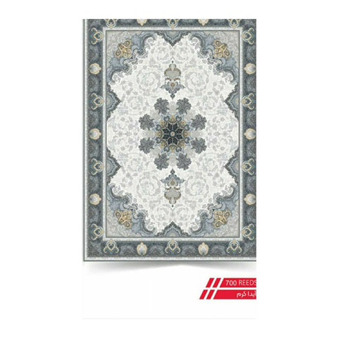 Authentischer Perserteppich - 700 Shana, Maschinell Gewebte Eleganz mit Traditionellem Iranischem Design
