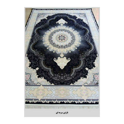 Authentischer Perserteppich - 700 Shana, Maschinell Gewebte Eleganz mit Traditionellem Iranischem Design