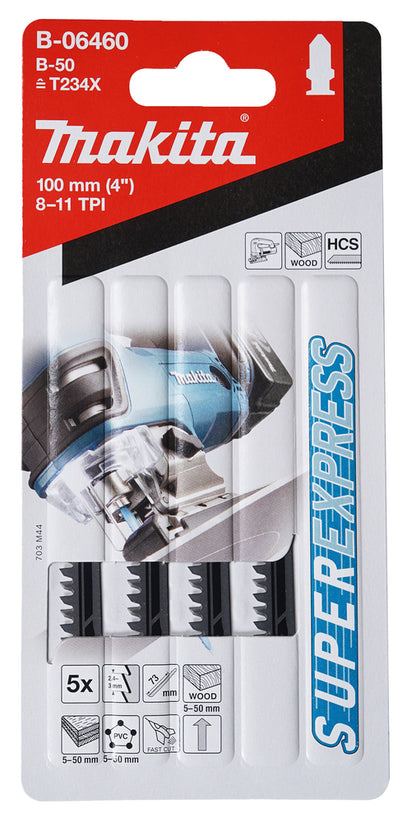 
          5 Stichsägeblätter SuperExpress Typ B-50
          B-06460
        