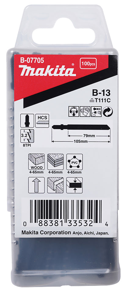 
          100 Stichsägeblätter Typ B-13
          B-07705
        