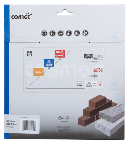 
          Diamanttrennscheibe COMET cool rapide 230/22,23
          B-12784
        