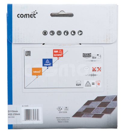 
          Diamanttrennscheibe COMET continous rim 115/22,23
          B-13085
        