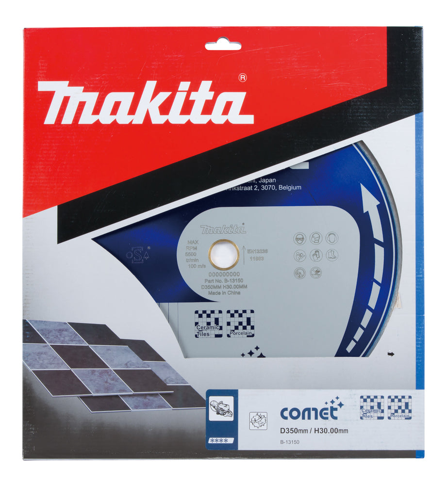 
          Diamanttrennscheibe COMET continous rim 350/30 (25,4)
          B-13150
        