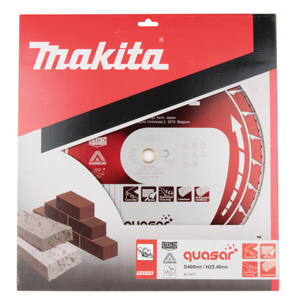 
          Diamanttrennscheibe QUASAR cool 400/25,4 (20)
          B-13471
        