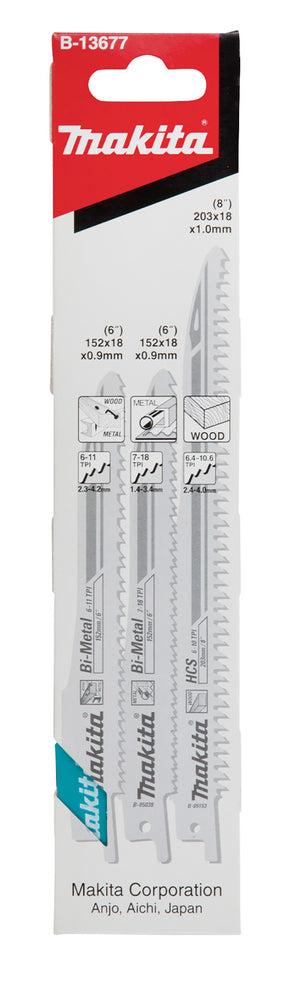 
          Set Säbelsägeblätter SuperExpress für Holz und Metall x 3
          B-13677
        