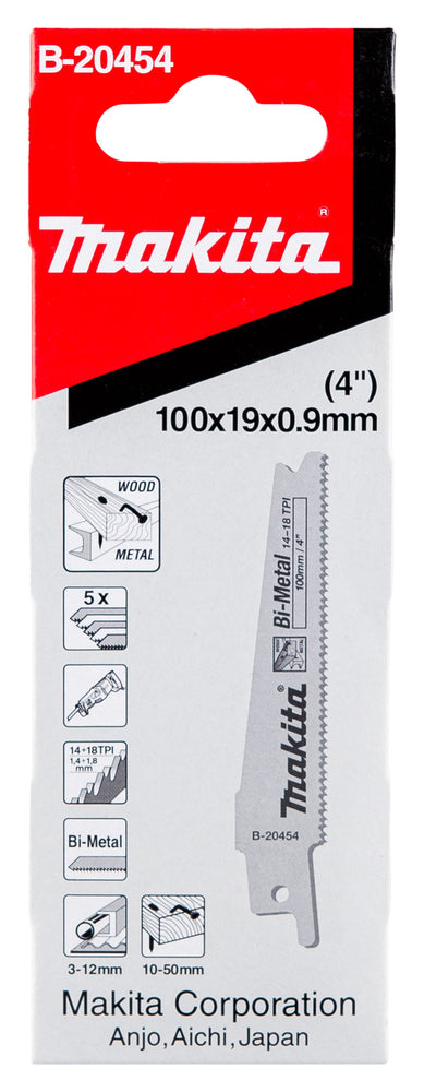 
          5 BiMetall- Säbelsägeblätter für Holz und Metall
          B-20454
        