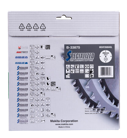 
          SPECIALIZED Kreissägeblatt für Laminat 260/30 mit Kappsägen
          B-33875
        