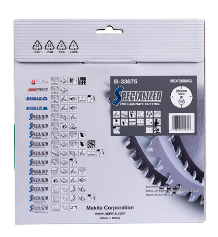 
          SPECIALIZED Kreissägeblatt für Laminat 260/30 mit Kappsägen
          B-33875
        