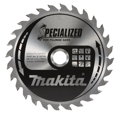 
          SPECIALIZED Kreissägeblatt für Akku-Eintauchsäge 165/20
          B-56758
        