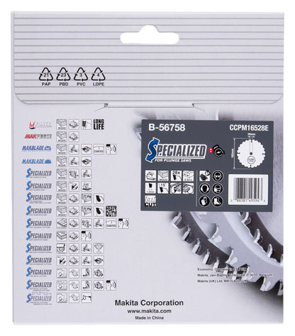 
          SPECIALIZED Kreissägeblatt für Akku-Eintauchsäge 165/20
          B-56758
        