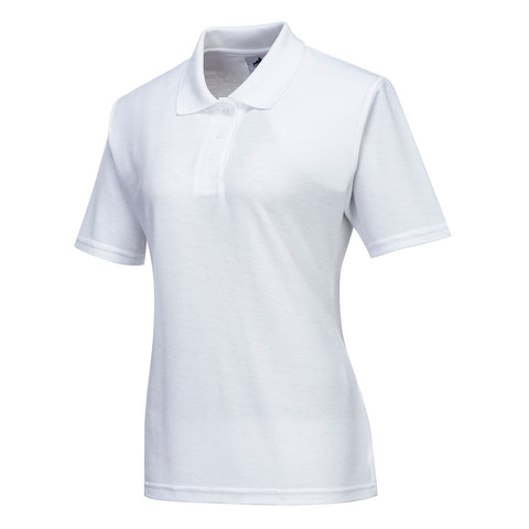 Portwest B209 Poloshirt – Weiss – bequem & funktional
