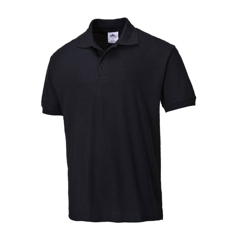 Portwest B210 Poloshirt – Schwarz – bequem & funktional