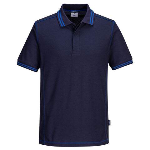 Portwest B218 Poloshirt – Marine/Royal – bequem & funktional
