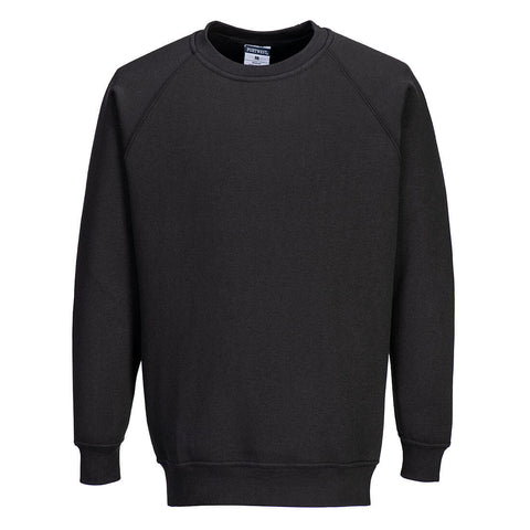 Portwest B300 Sweatshirt – Schwarz – bequem & sichtbar