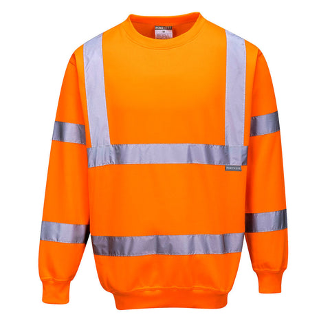 Warnschutz-Sweatshirt – Orange – Arbeitsjacke