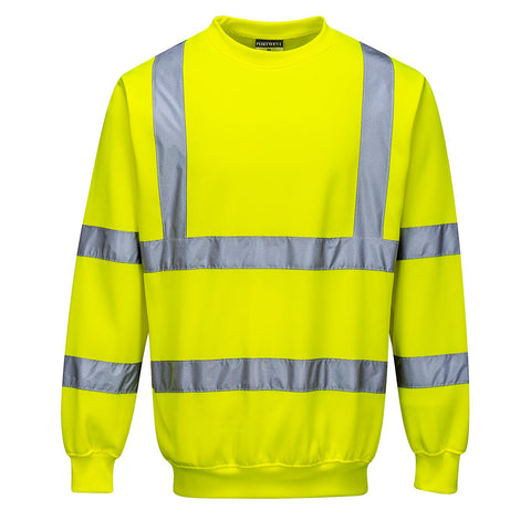 Warnschutz-Sweatshirt – Gelb – Arbeitsjacke