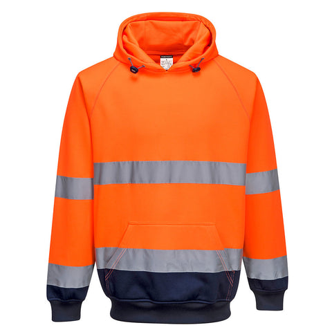 Portwest B316 Sweatshirt – Orange/Marine – bequem & sichtbar