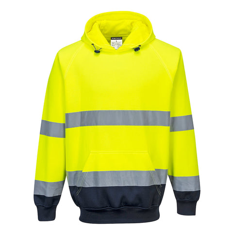 Portwest B316 Sweatshirt – Gelb/Marine – bequem & sichtbar