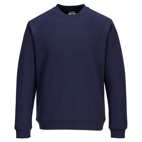 Portwest B330 Sweatshirt – Marine – bequem & sichtbar