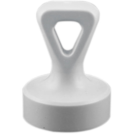 BEREC Griffmagnet Kunststoff 17mm GM16S.56 Öse grau 2 Stück