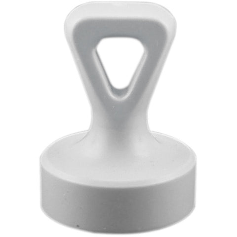 BEREC Griffmagnet Kunststoff 17mm GM16S.56 Öse grau 2 Stück