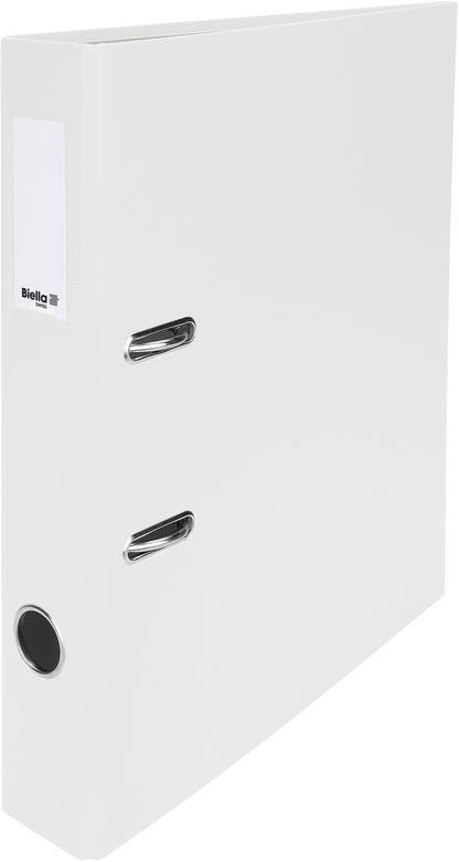 BIELLA Ordner Plasticolor 4cm 10740401U weiss A4