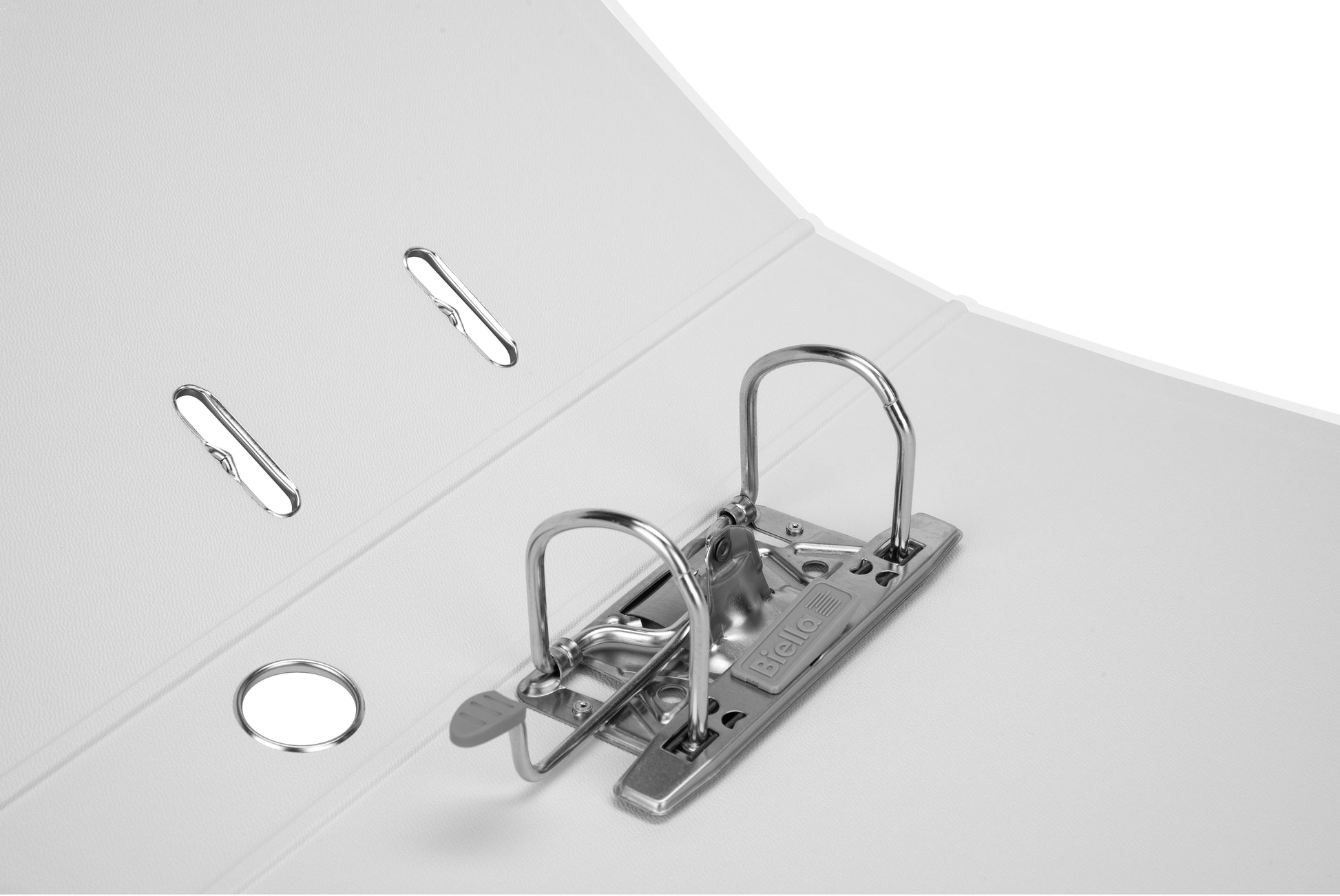 BIELLA Ordner Plasticolor 4cm 10740401U weiss A4