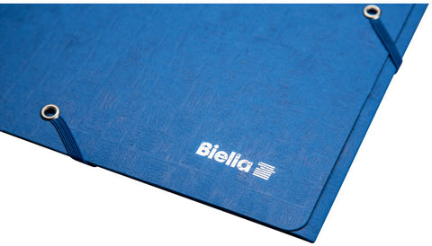 BIELLA Gummibandmappe A4 17840005U blau, 590gm2 220 Bl.