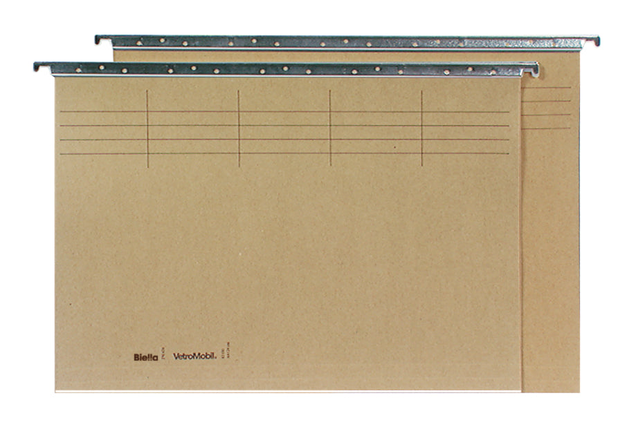 BIELLA Hängemappe A4 27042400OW1U braun 32x24cm 10 Stück
