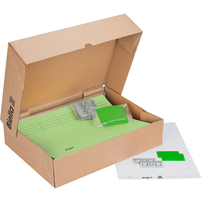 BIELLA Hängemappen-Set A4 27125531U hellgrün 32x25cm 25 Stück