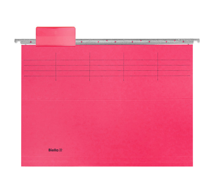 BIELLA Hängemappen-Set A4 27145545U rot 32x25cm 5 Stück