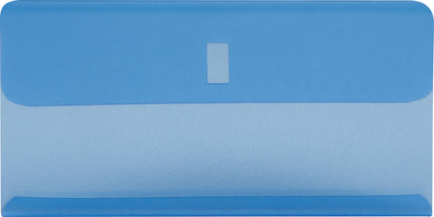 BIELLA Klarsichthülsen 60x30mm 27360205U blau 25 Stück