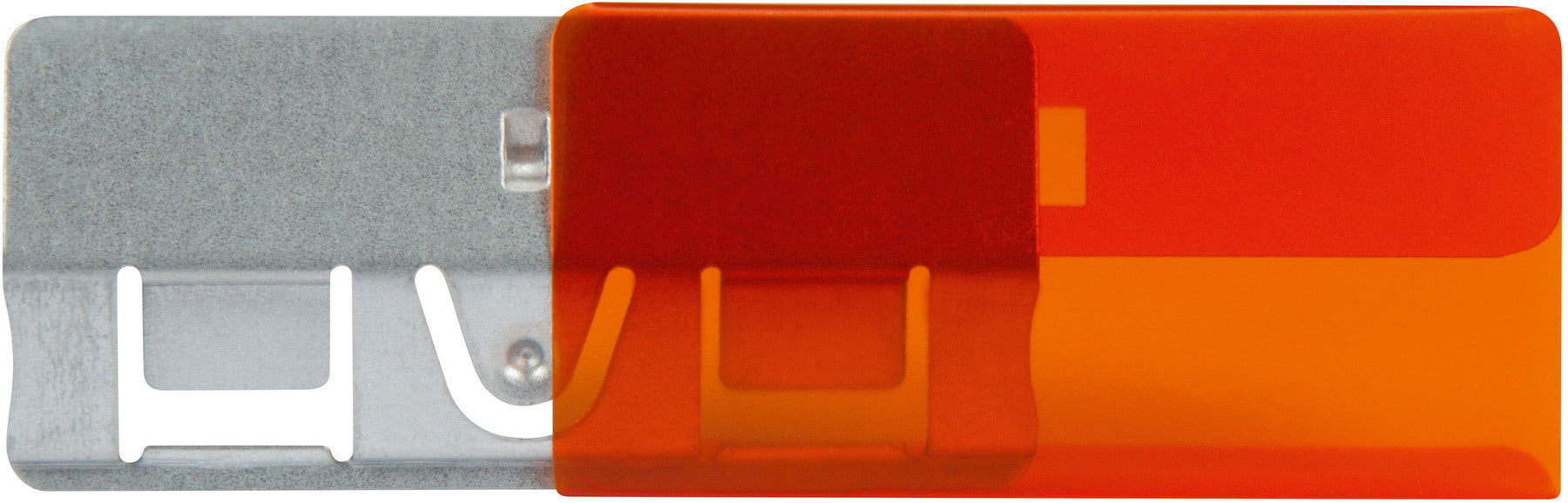 BIELLA Klarsichthülsen 60x30mm 27360235U orange 25 Stück