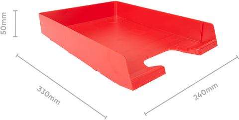 BIELLA Briefkorb Parat-Plast A4/C4 30540045U rot