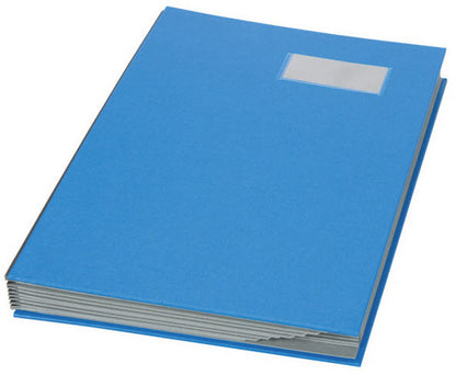 BIELLA Unterschriftenmappe A4 34141005U blau 10-teilig