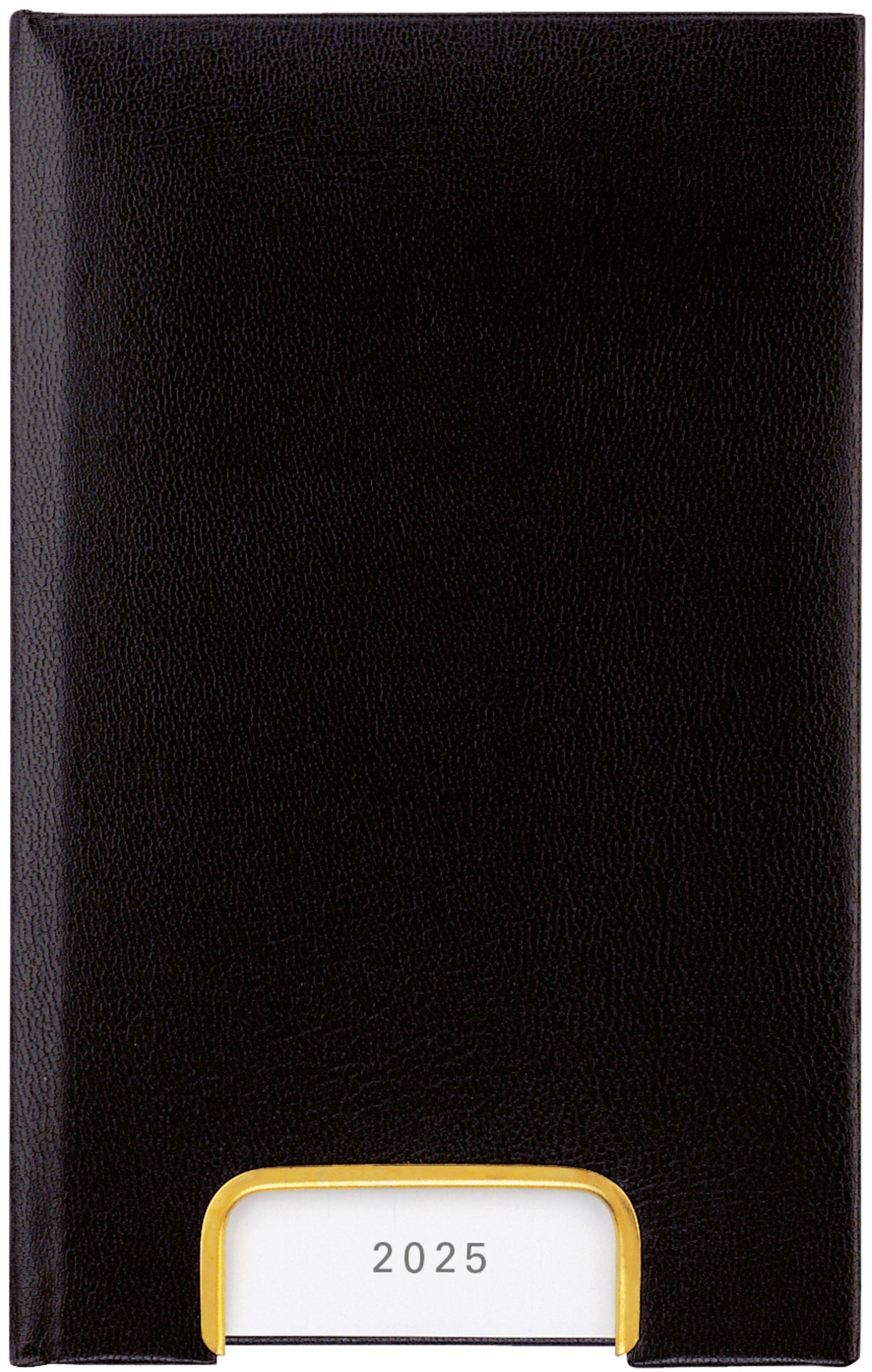 BIELLA Geschäftsagenda Disponent 2025 807401020025 1T/1S schwarz ML 10.1x16cm