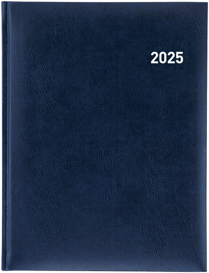 BIELLA Geschäftsagenda Orario 2025 809301050025 1W/2S blau ML 17.8x23.5cm