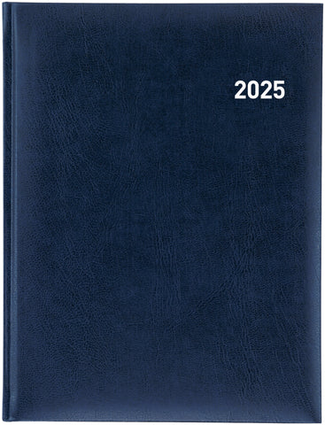 BIELLA Geschäftsagenda Orario 2025 809301050025 1W/2S blau ML 17.8x23.5cm