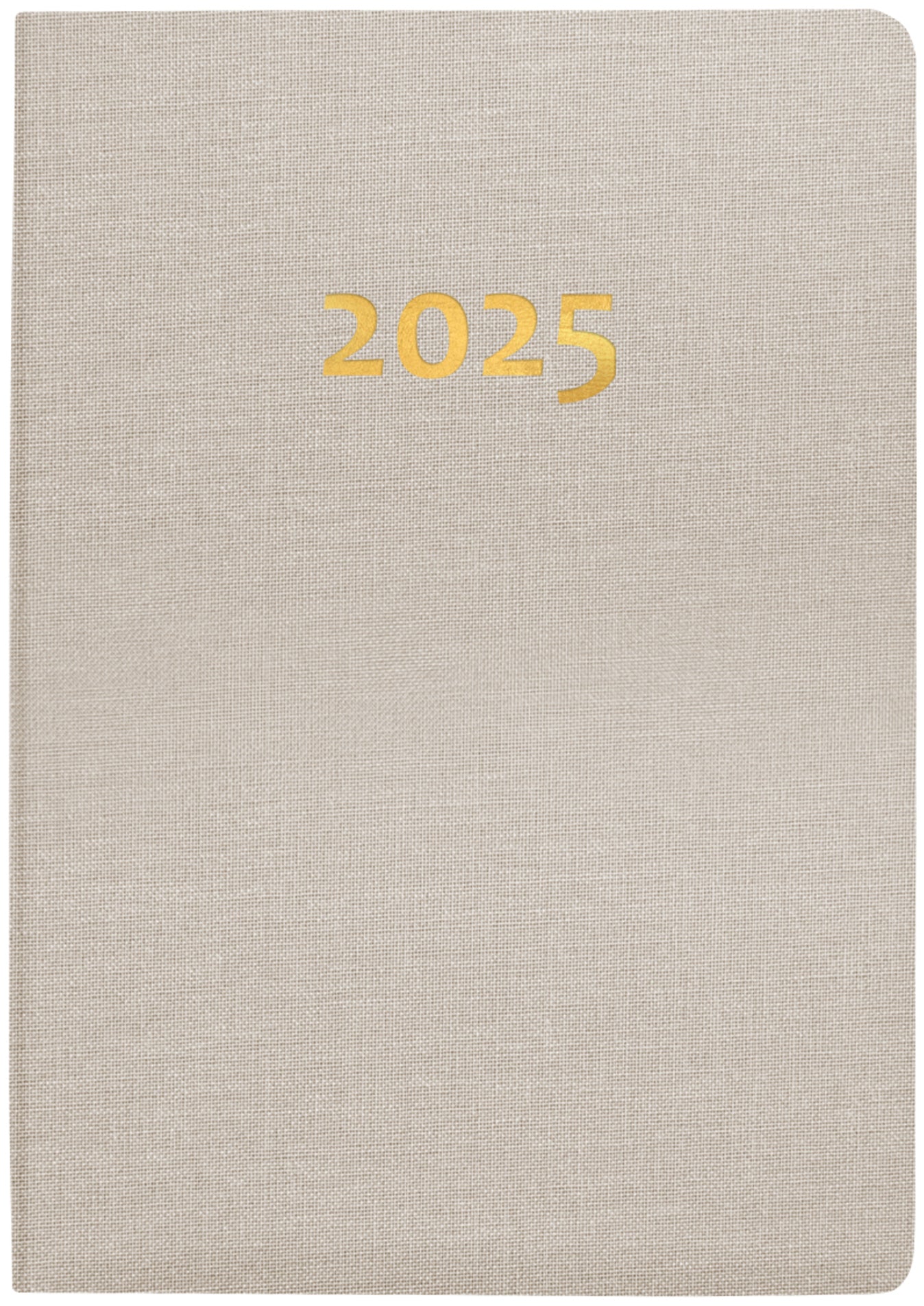 BIELLA Taschenagenda Tell 2025 823201100025 2T/1S beige ML 8.5x12.5cm