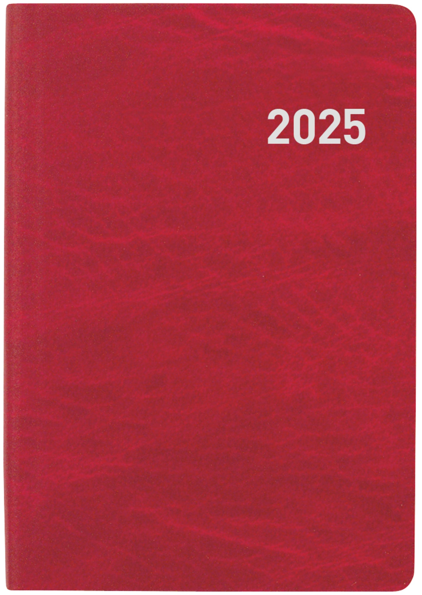 BIELLA Taschenagenda Tell 2025 823201450025 2T/1S rot ML 8.5x12.5cm