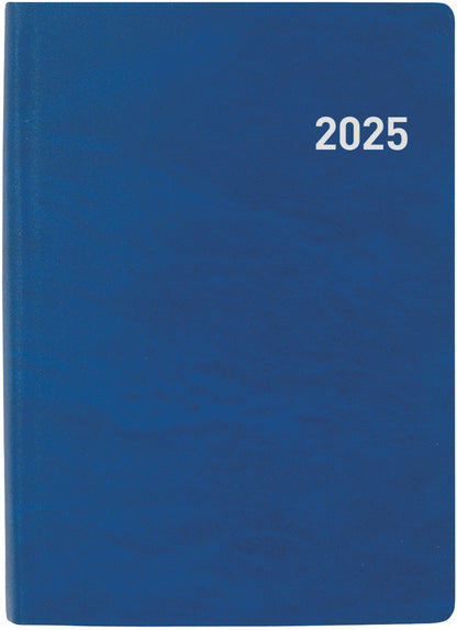 BIELLA Taschenagenda Rex 2025 825301050025 1W/2S blau ML 10.1x14.2cm