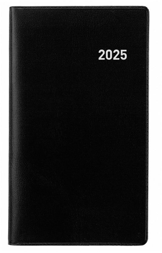 BIELLA Planer Paris 2025 851512020025 1M/2S schwarz ML 7.5x12.6cm