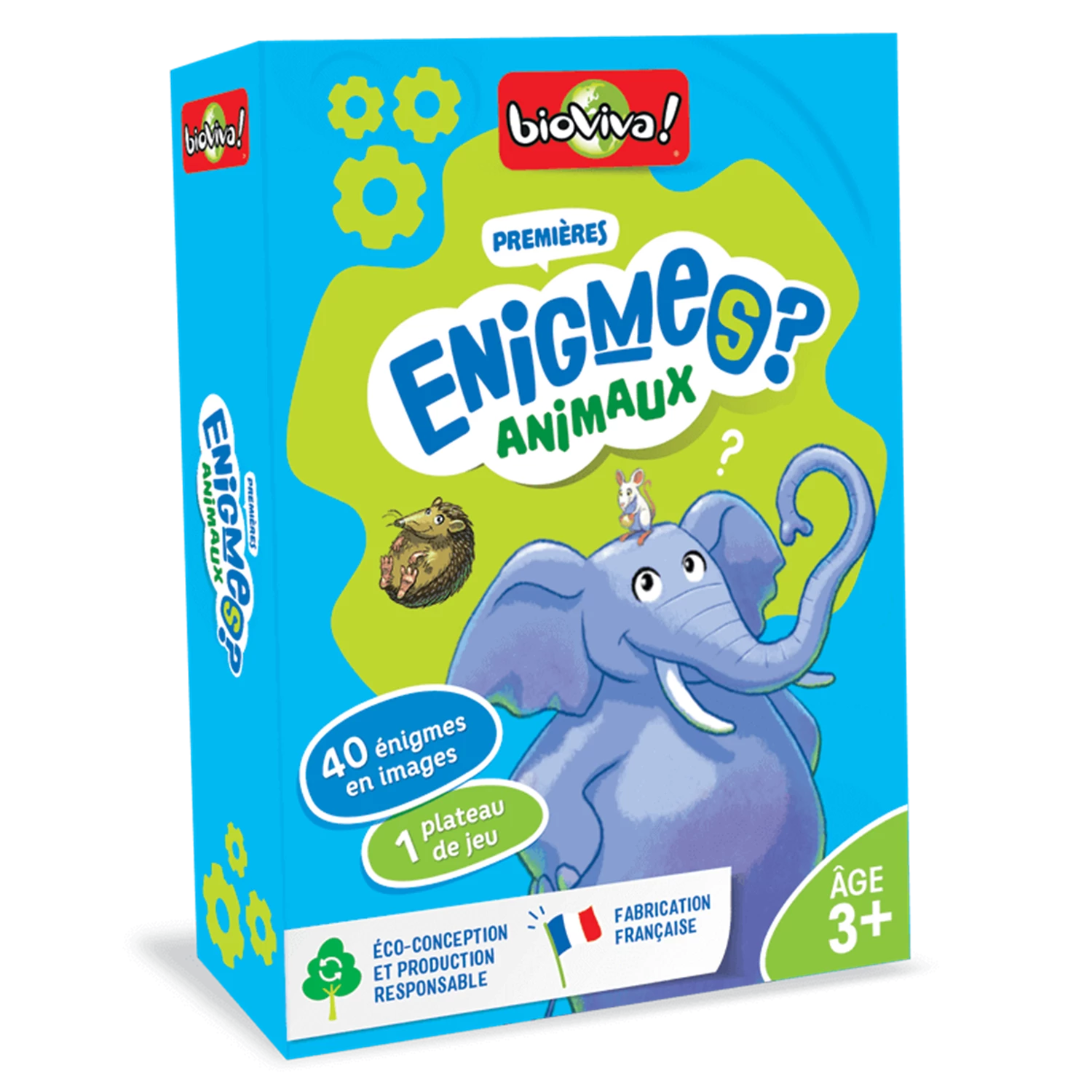 MES PREMIERES ENIGMES ANIMAUX (FR)