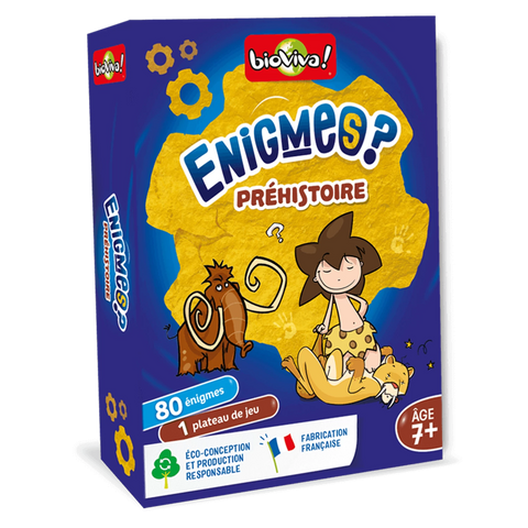 LES ENIGMES LA PREHISTOIRE (FR)