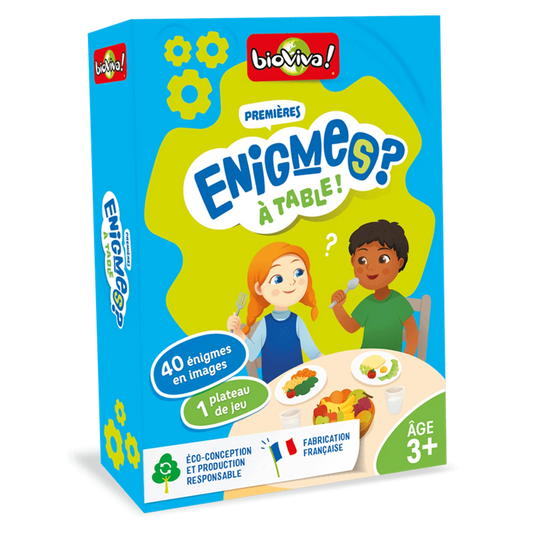 MES PREMIERES ENIGMES A TABLE ! (FR)