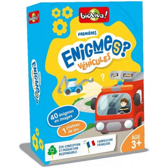MES PREMIERES ENIGMES LES VEHICULES (FR)