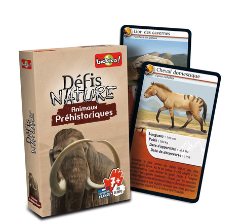 DEFIS NATURE ANIMAUX PREHISTORIQUES (FR)